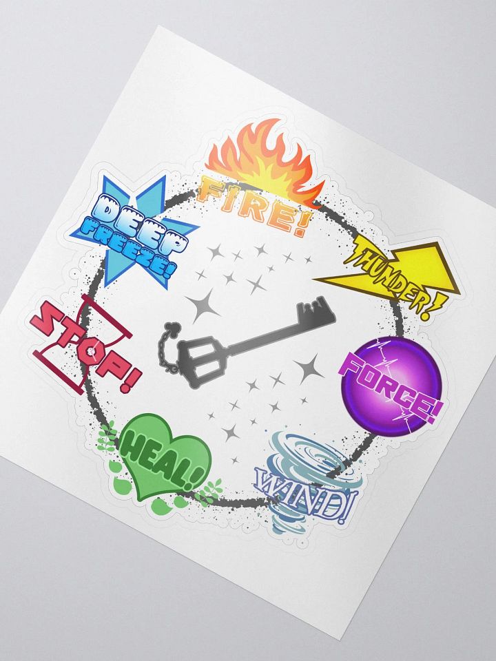 Magic Spells Circle Sticker product image (2)