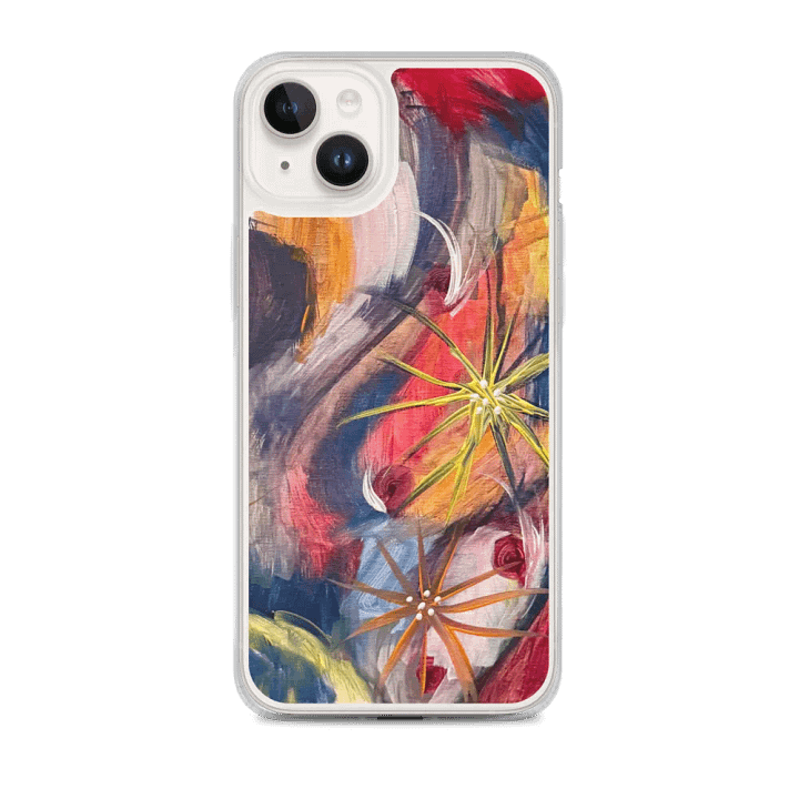 Vibrant Abstract Floral iPhone® Case product image (1)