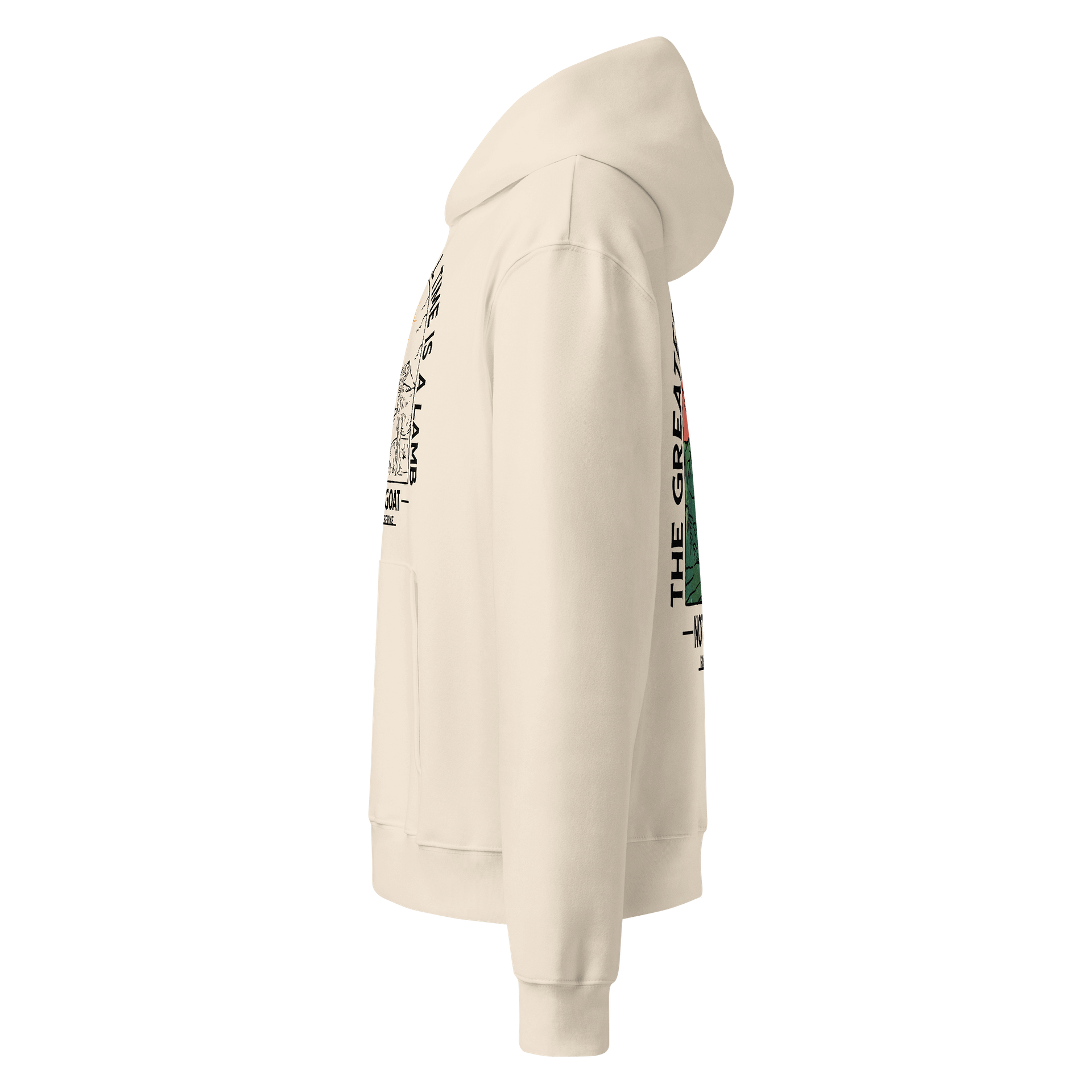 "THE GREATEST” OVERSIZED HEAVYWEIGHT PREMIUM HOODIE product image (3)