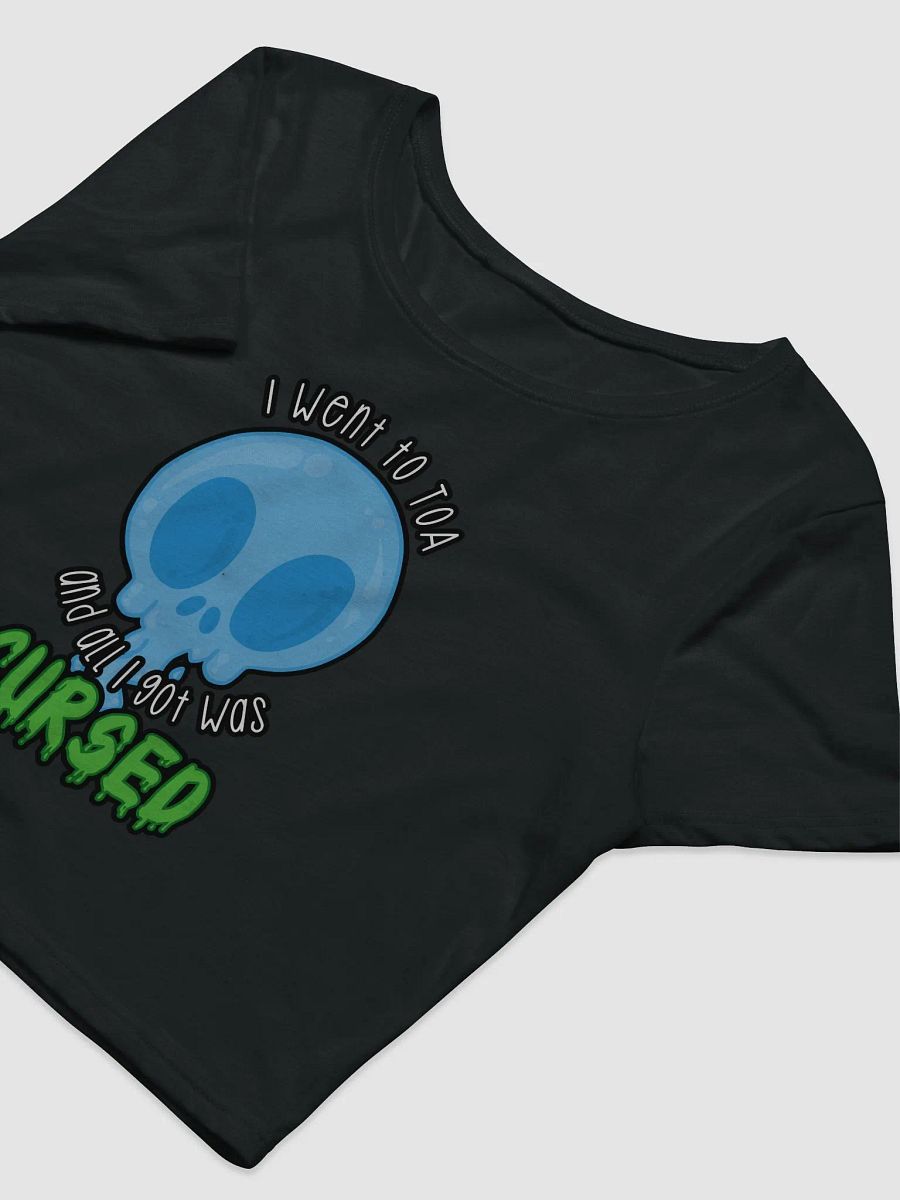 All I Got Was Cursed - Mage - Crop Tee product image (10)