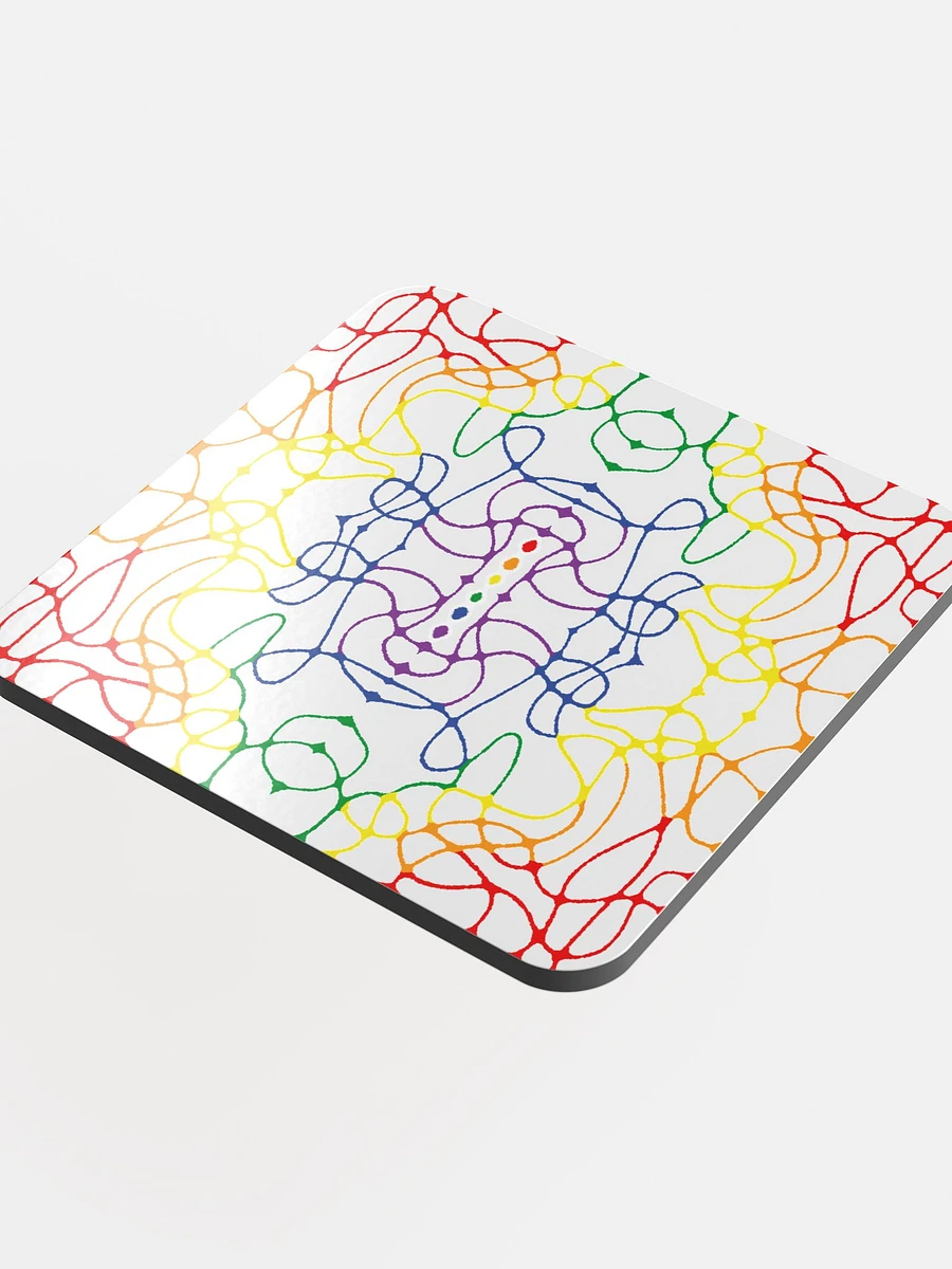 Rainbow Abstract Coaster product image (4)