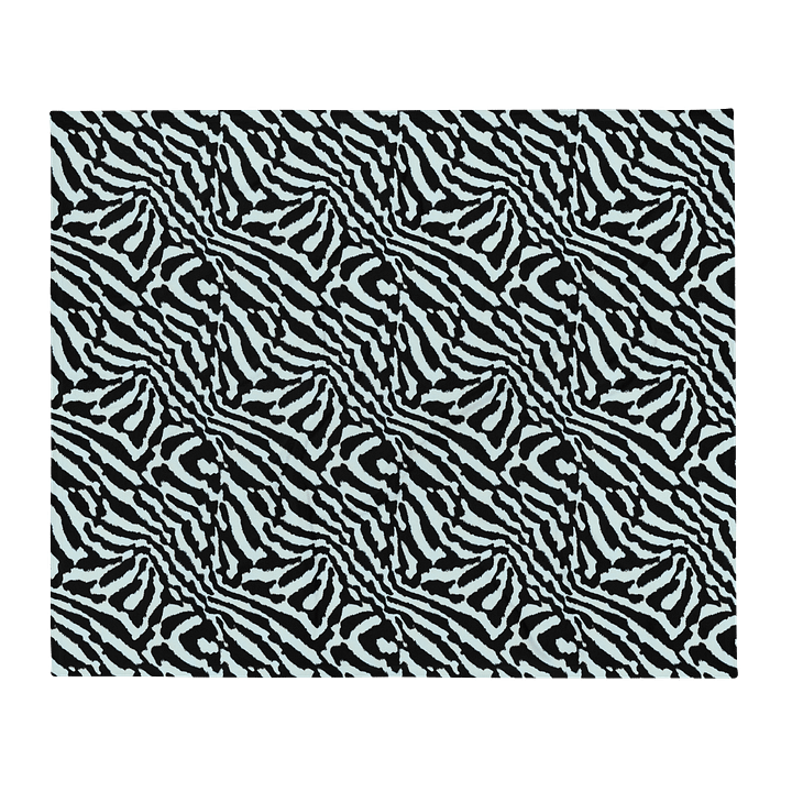 Blue Zebra Blanket product image (2)
