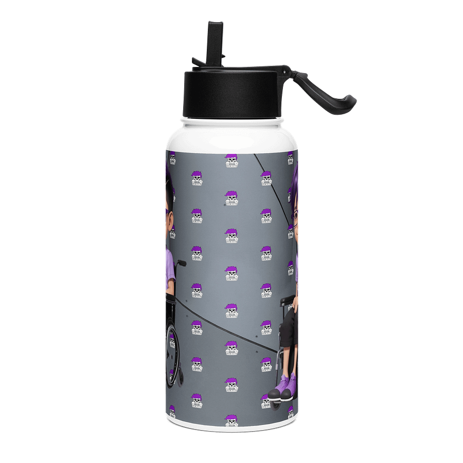 Enigma Stainless Steel Water Bottle with a Straw Lid product image (3)