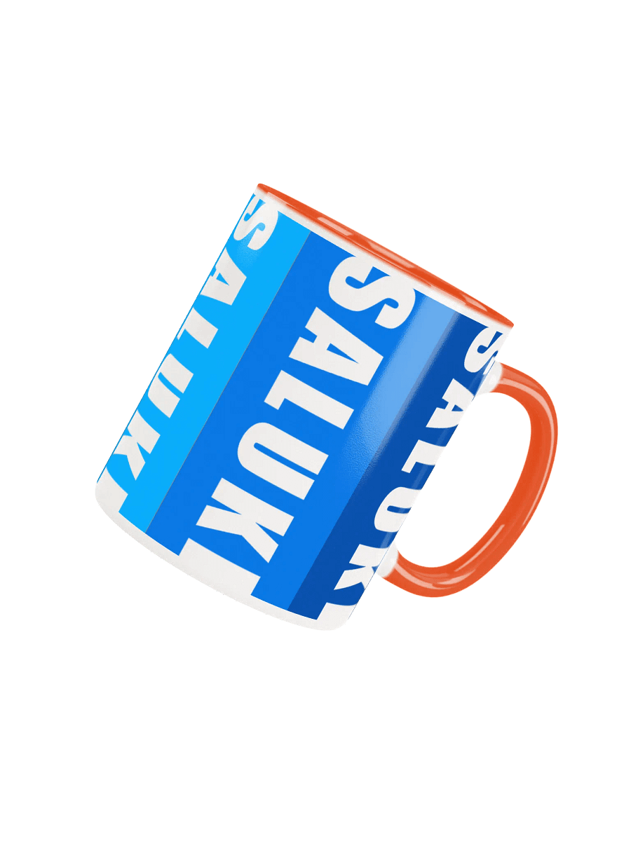 Saluki Blue & Orange 11oz Mug For Saluki Lovers product image (5)