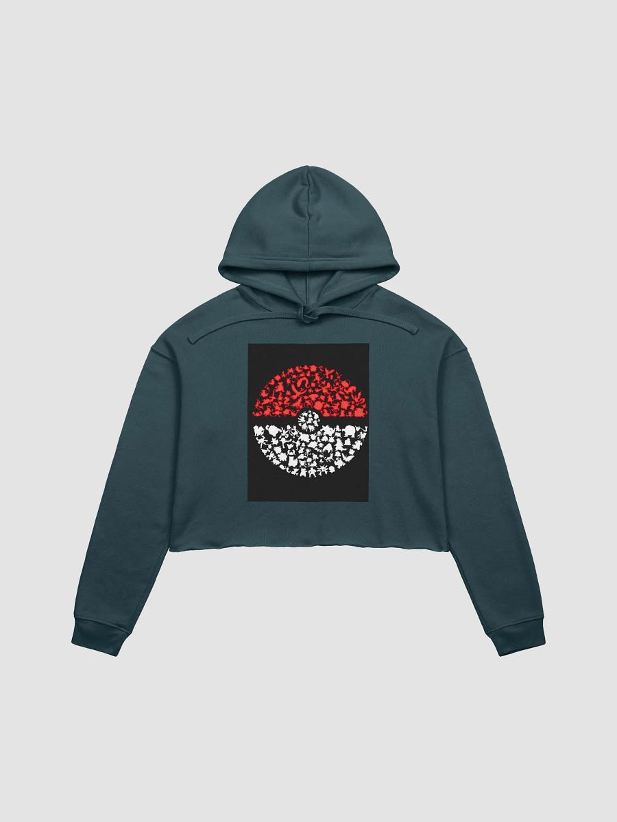 Poké Ball Pokemons Shapes Crop Hoodie product image (9)