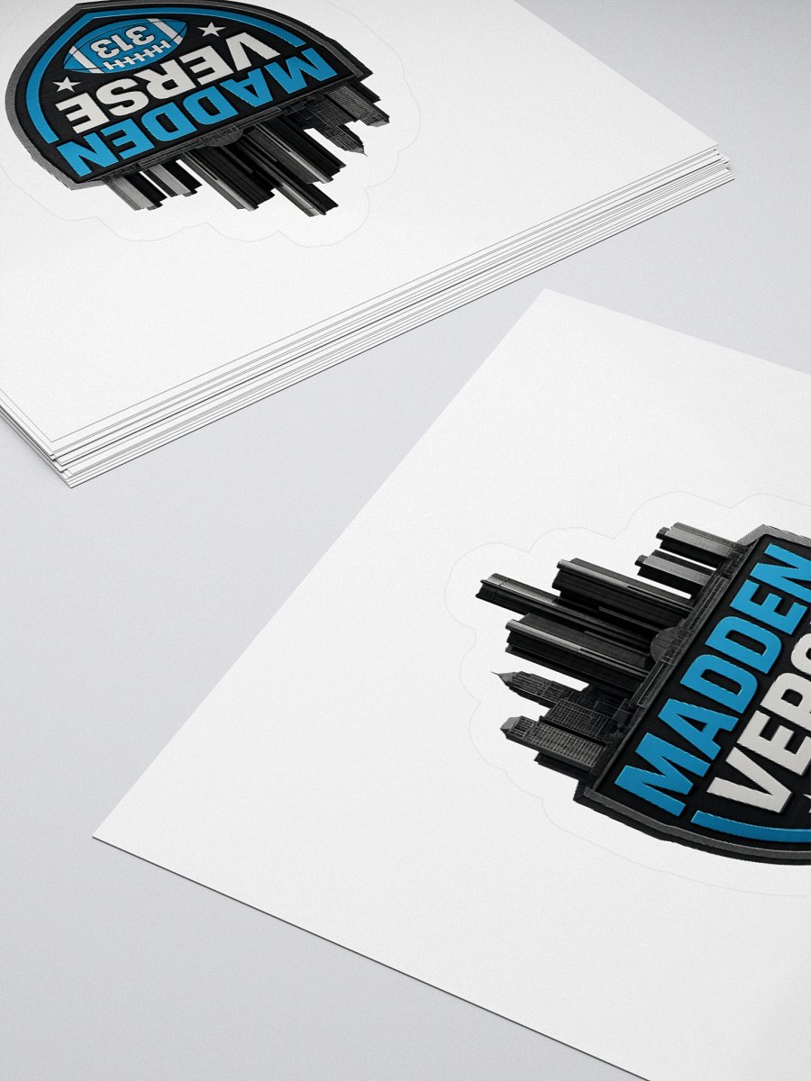 MADDEN VERSE 313 DETROIT CITYSCAPE STICKER product image (4)