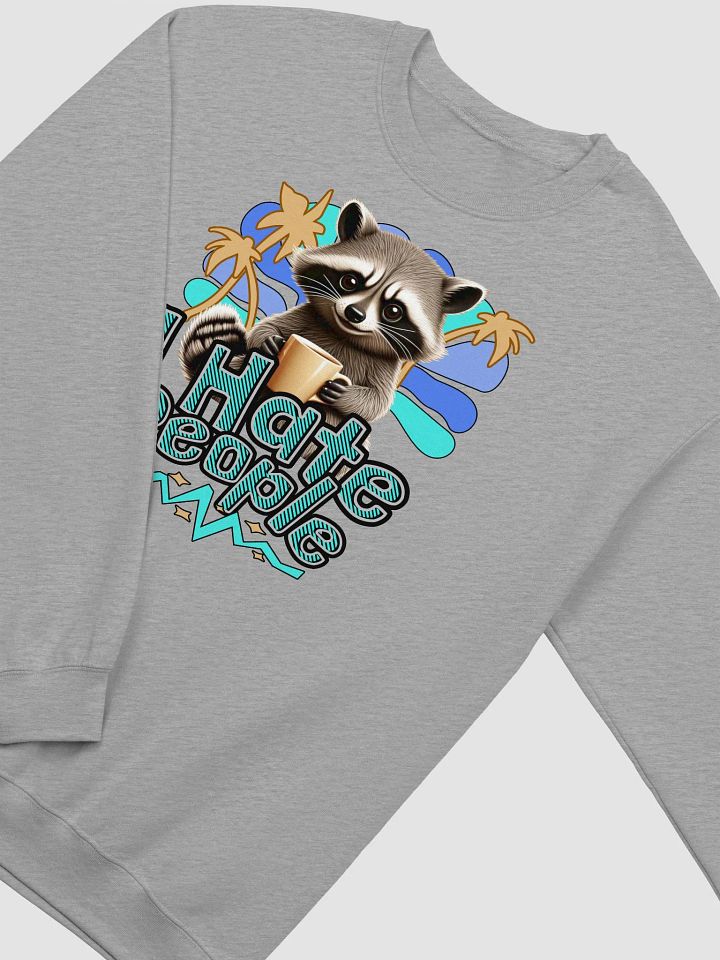 I Hate People Raccoon Sassy Sweatshirt product image (22)