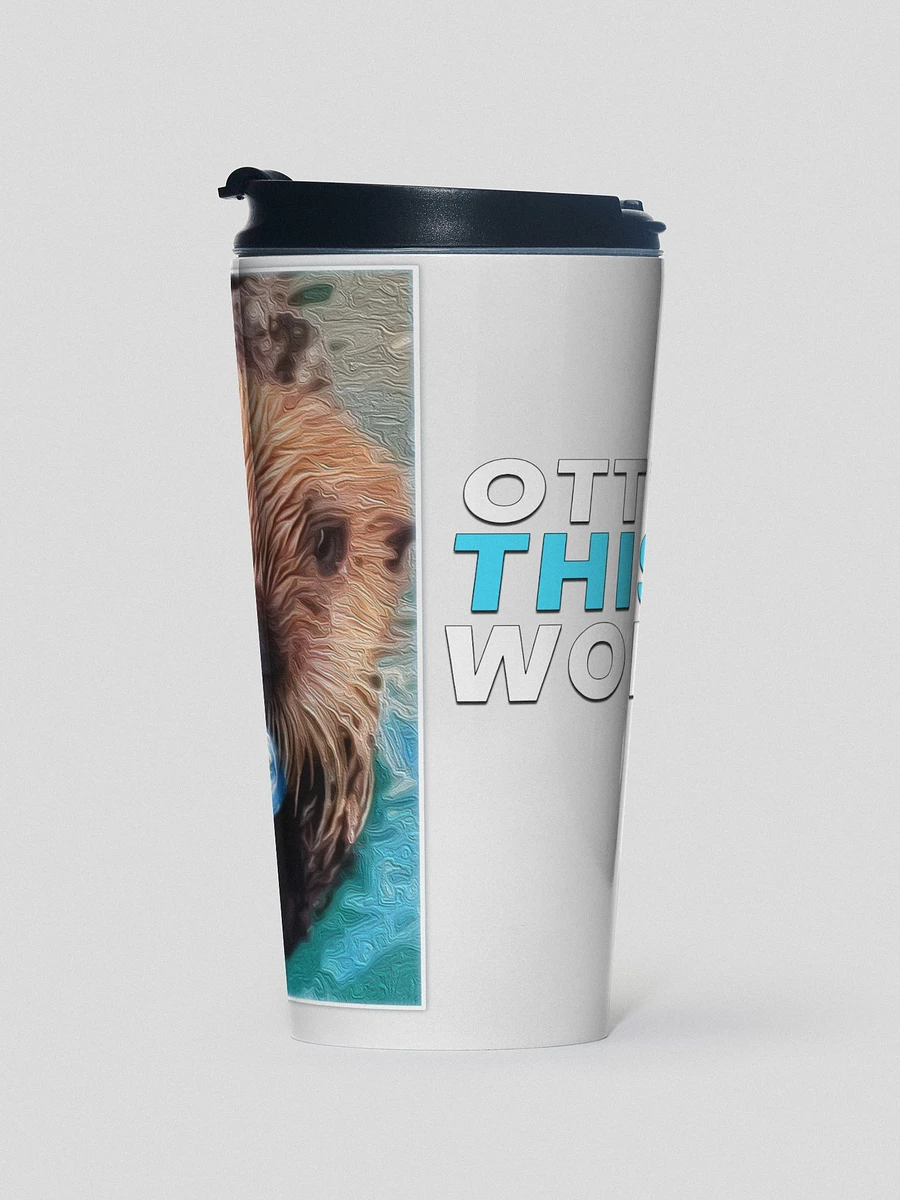 Otter This World 15 oz Stainless Steel Travel Mug product image (2)