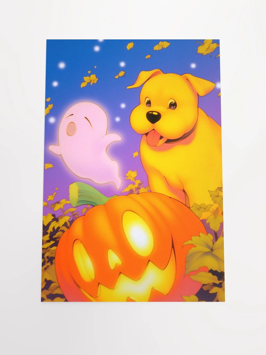 Whimsical Halloween Friends Matte Poster product image (1)