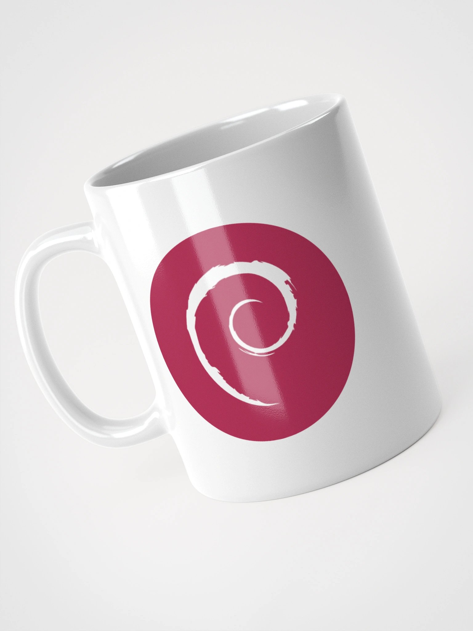 White Mug - Debian product image (3)