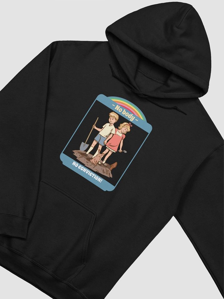 "No body, no conviction!" - Pull over hoodie product image (2)