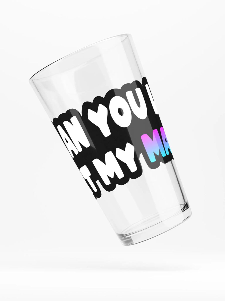 Can You Look At My Marble Pint Glass product image (4)