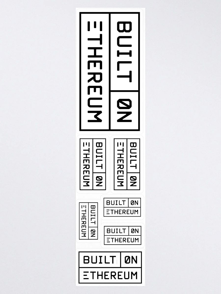 Build on Ethereum stickers product image (3)