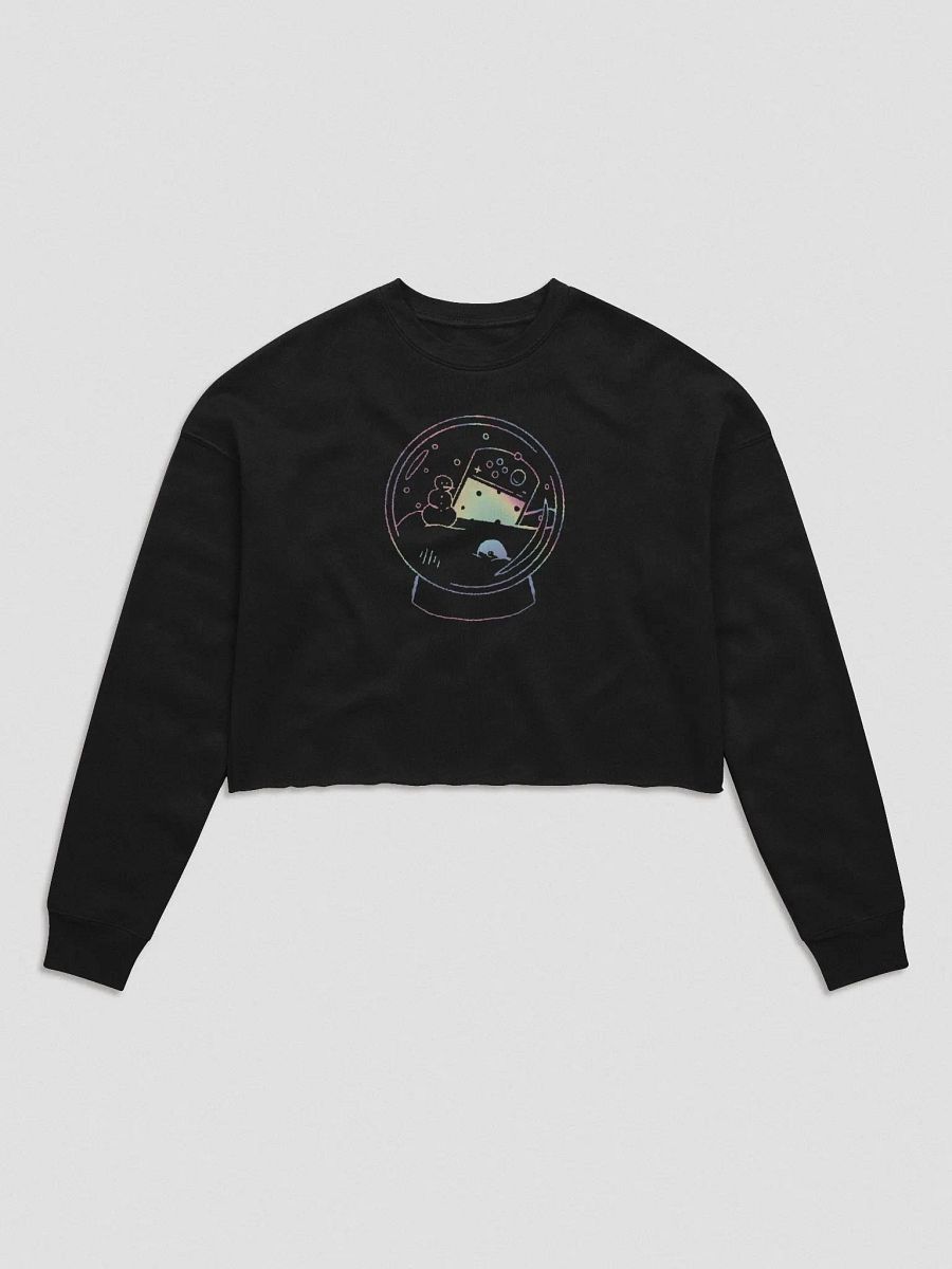 Snow Globe Nintendo Switch Crop Sweater product image (2)