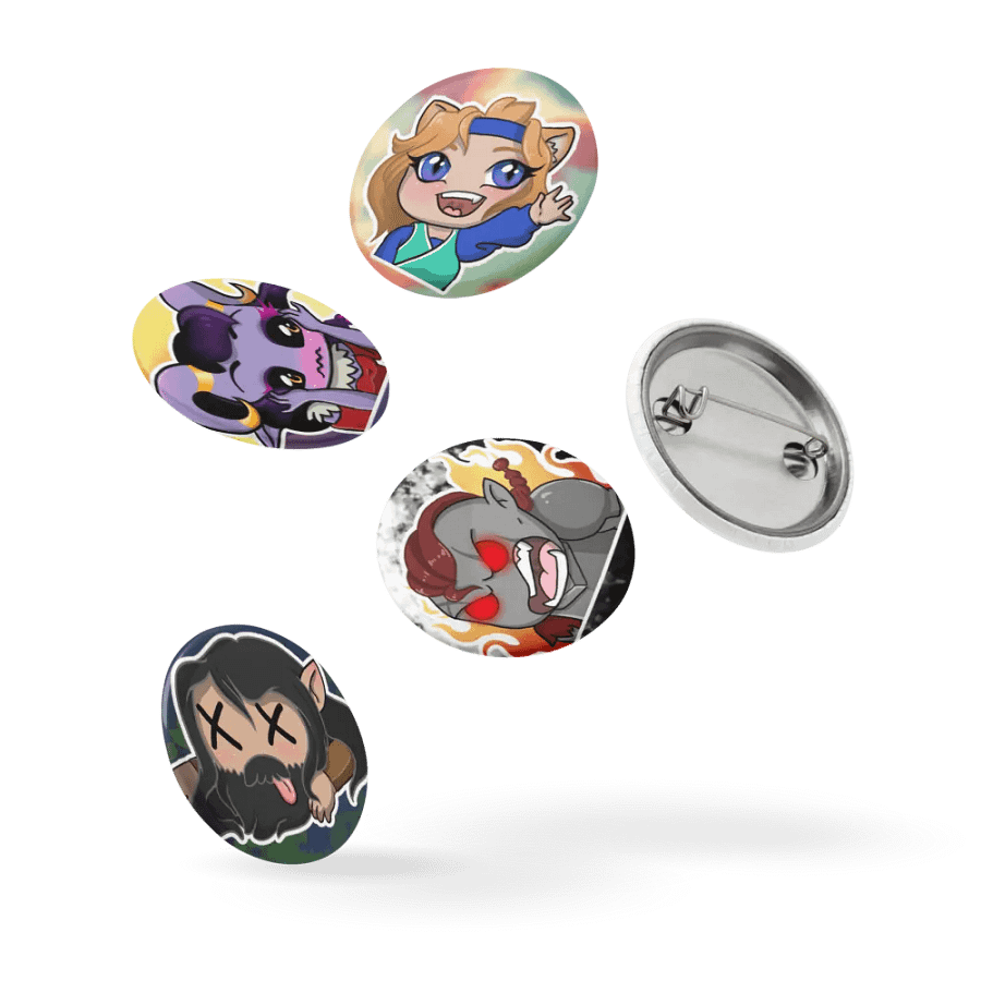Main cast Emote Pins product image (14)