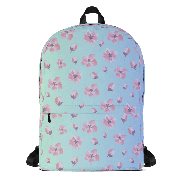 Blossom Bliss All-Over Print Backpack for feminine ladies girls product image (1)