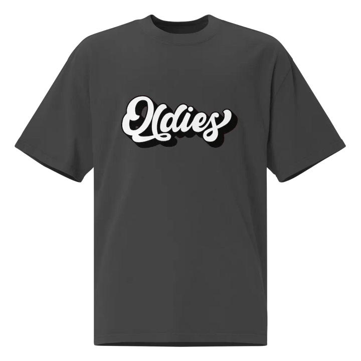 Vintage Vibes Oversized T-Shirt product image (1)