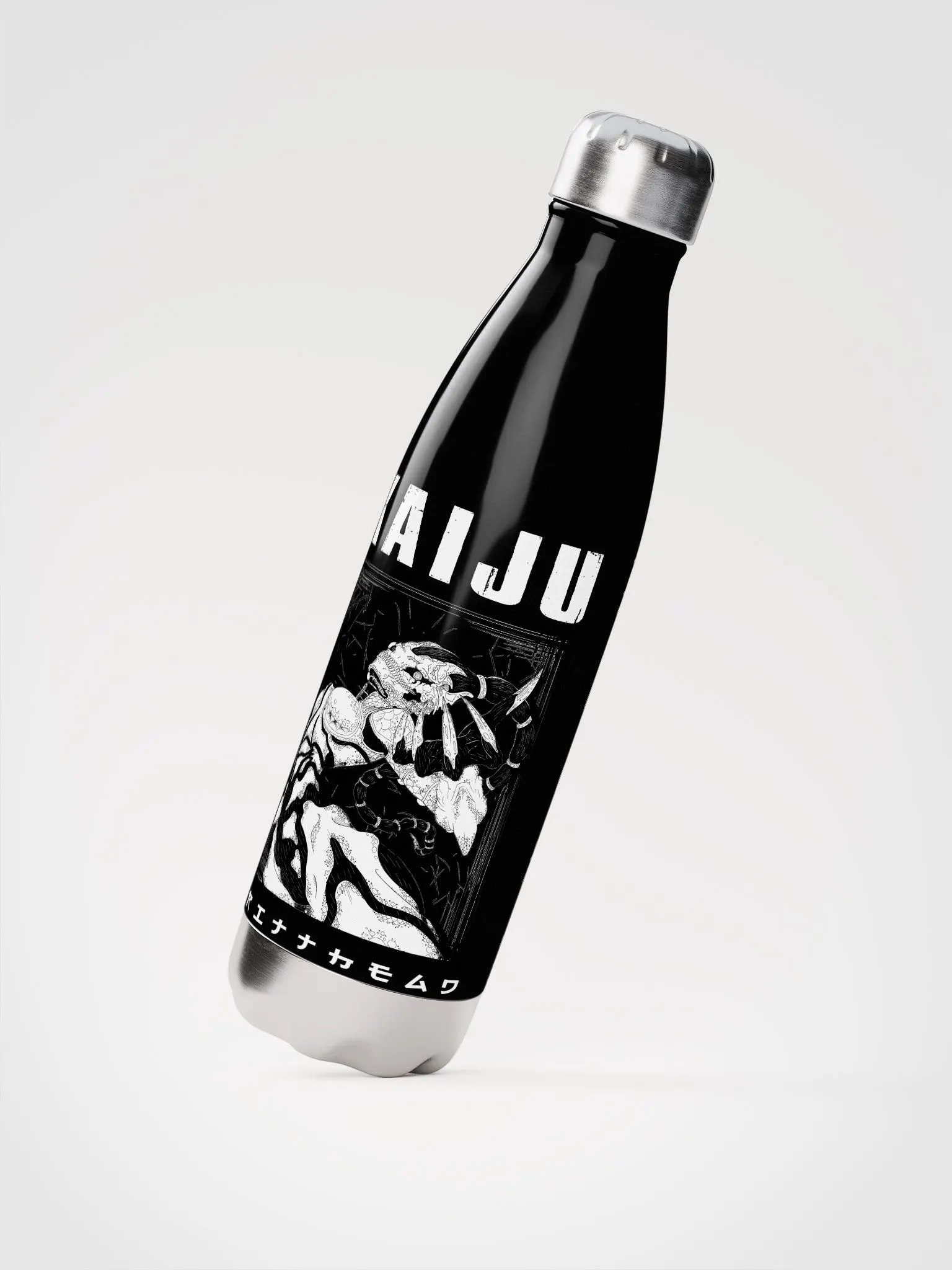 KAIJU Blackout Steel Water Bottle product image (2)