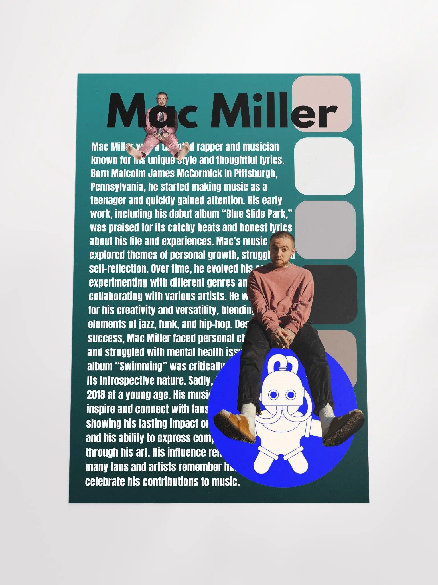(20x30in) Mac Miller: Premium Unframed Poster product image (4)