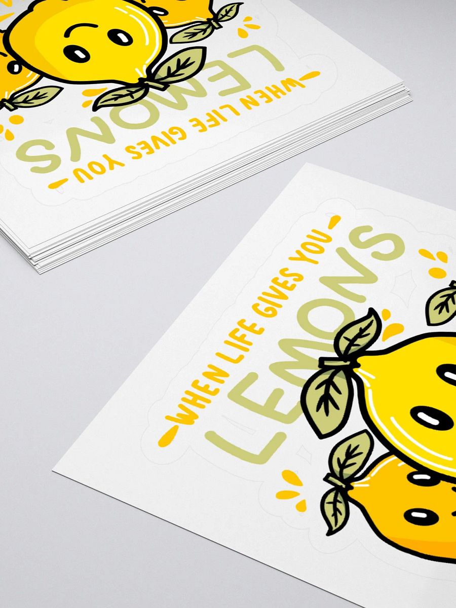 Lemonade Kiss Cut Stickers product image (10)