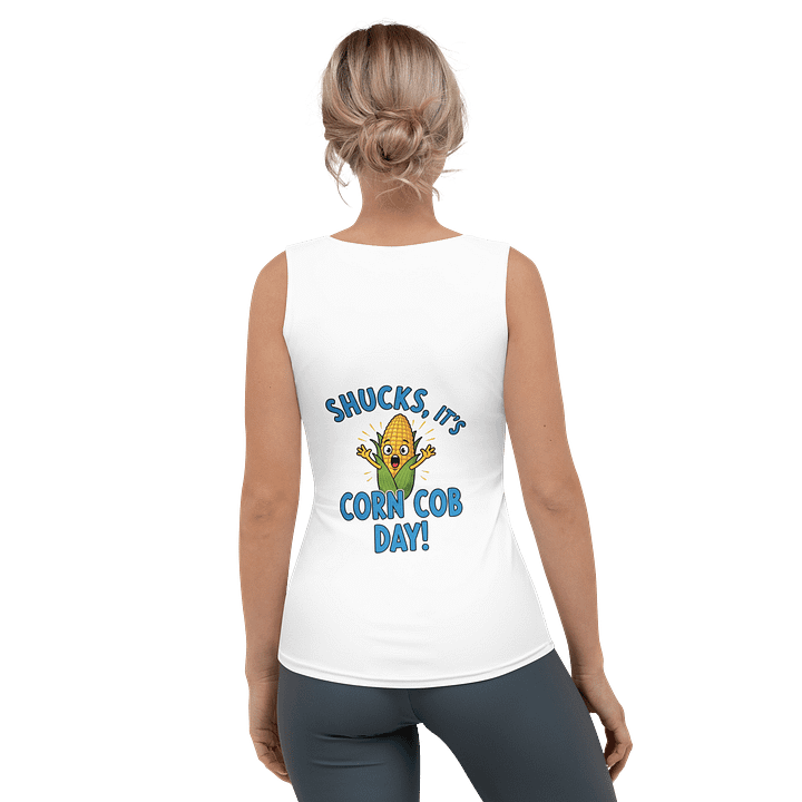 Corn Cob Boogie All-Over Print Women's Tank Top product image (2)