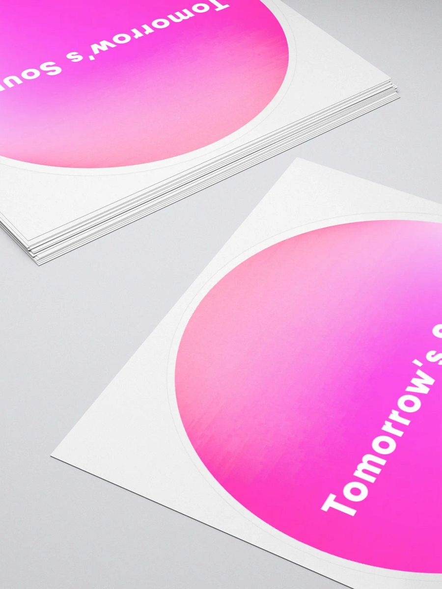 Tomorrow's Sound - Logo Sticker product image (4)