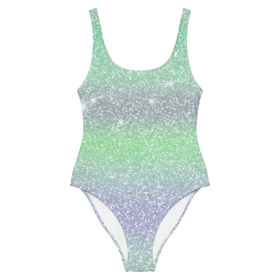 Glitter Unicorn Texture Design One Piece Swimsuit (3) product image (5)