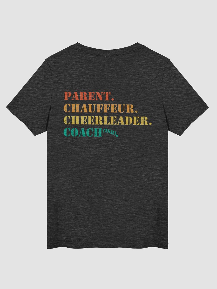 Parent. Chauffeur. Cheerleader. Coach-ish Ladies V-Neck Tee product image (1)