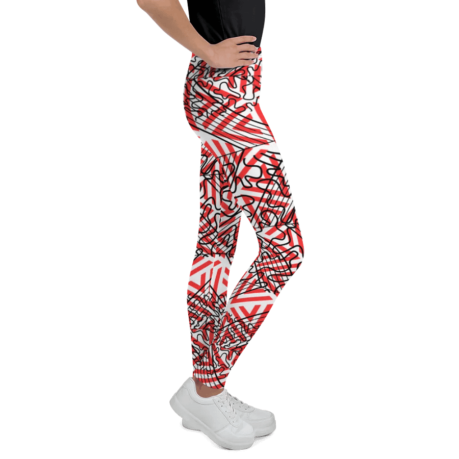 JoBeths' Signature Leggings Youth 👖Black web 🕸 Design product image (4)