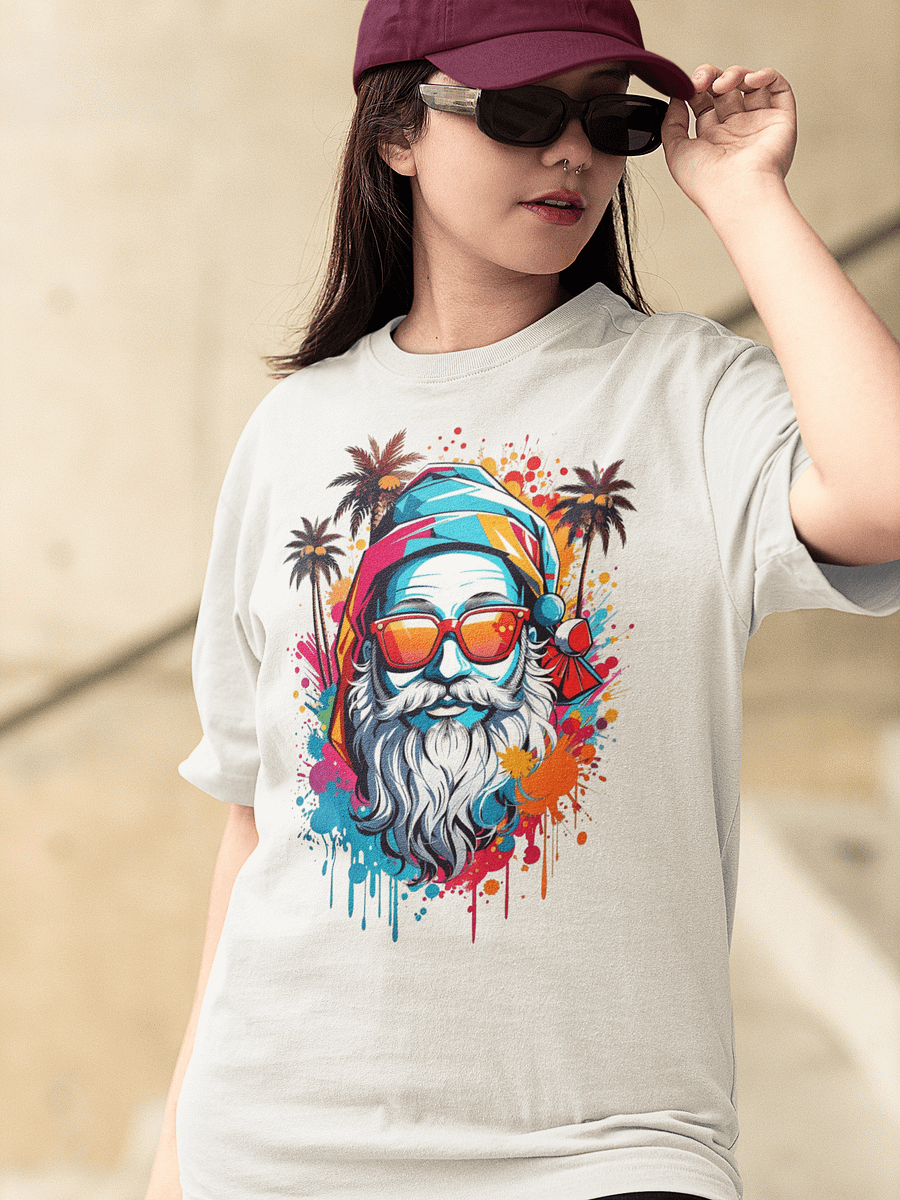 "Santa's Summer Vibes" Oversized Tee product image (22)