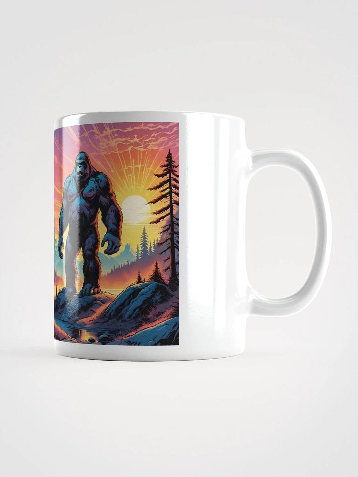 BigFoot at sunrise coffee mug product image (1)