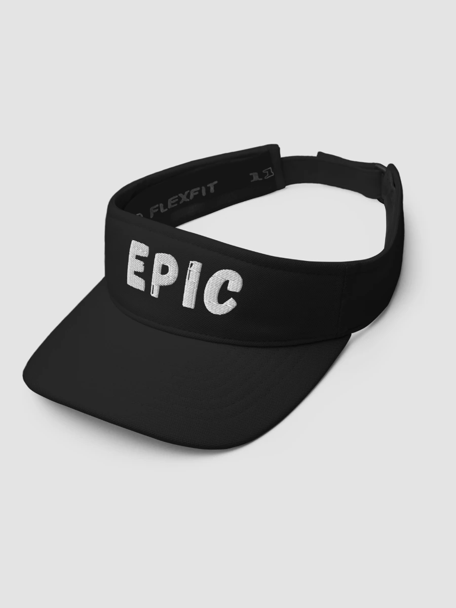 Epic Black Flexfit Visor product image (1)