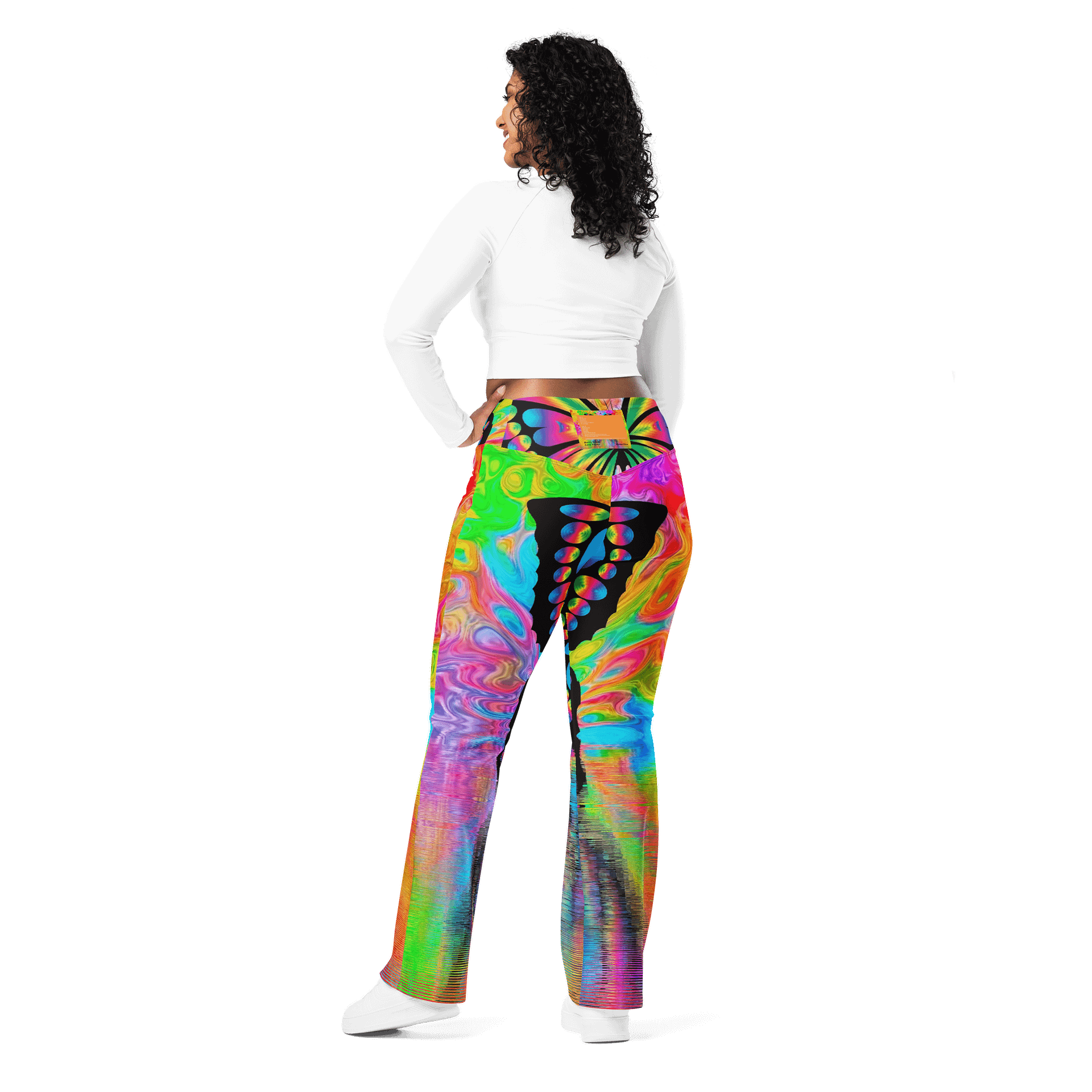 'Butterflies' Flare Leggings product image (3)