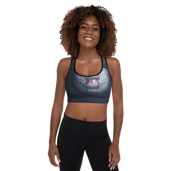BIGFLEX DOGG ATHLETICS's All-Over Print Padded Sports Bra product image (2)
