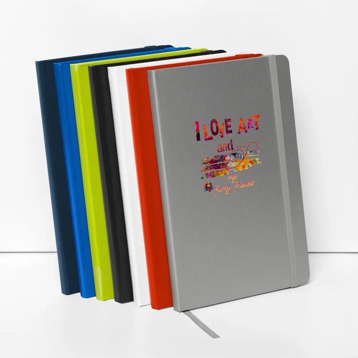 Artistic Hardcover Notebook for Pet Lovers AND ARTISTS product image (2)