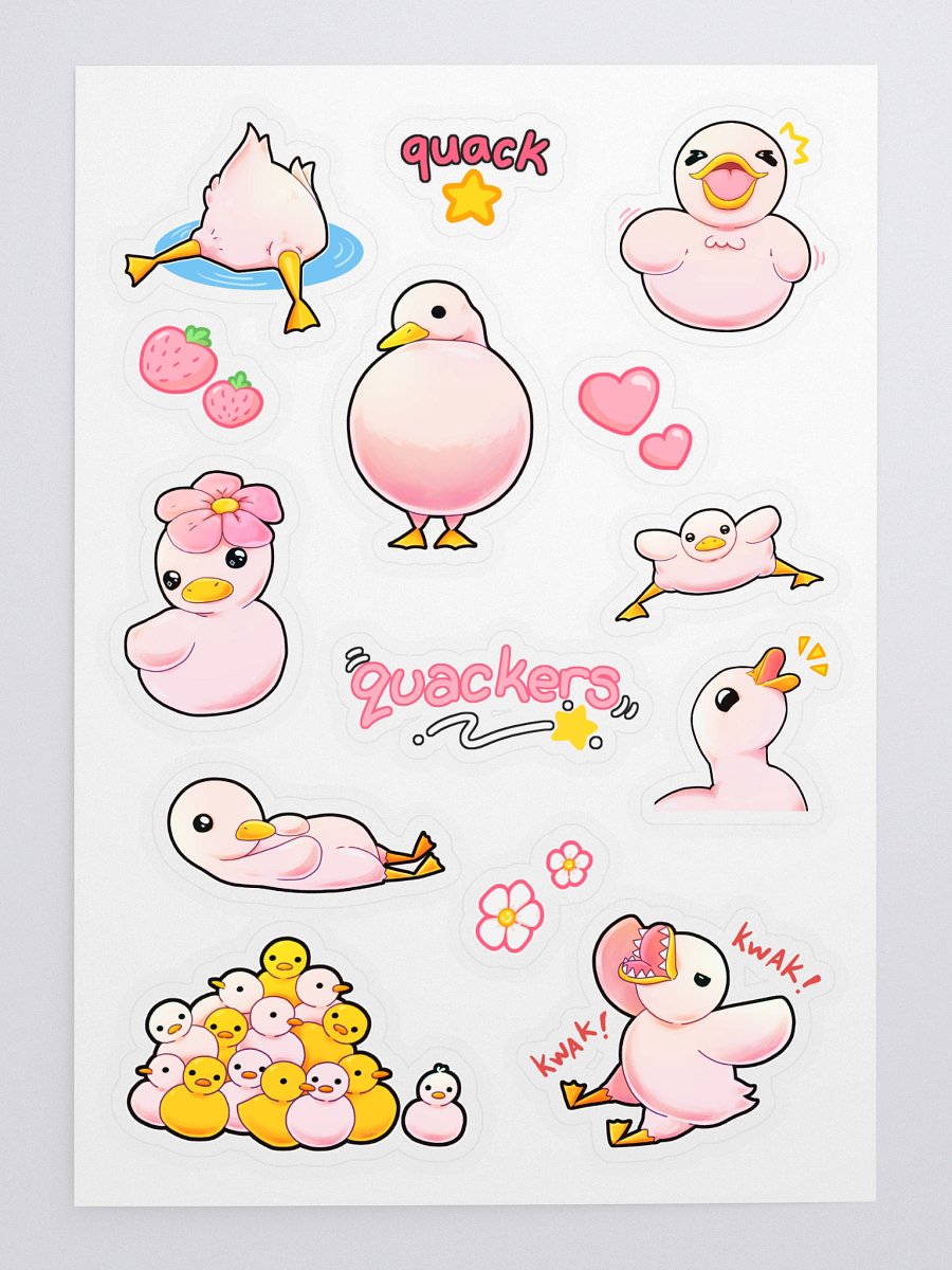 Quackers Collection Sticker Sheet product image (3)