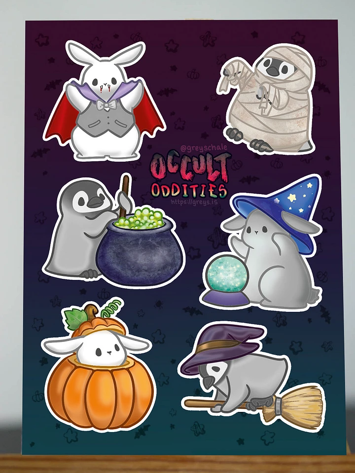 Occult Oddities Sticker Sheet product image (1)
