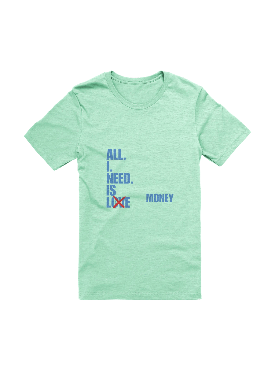 Love Money Crossout T-Shirt product image (1)