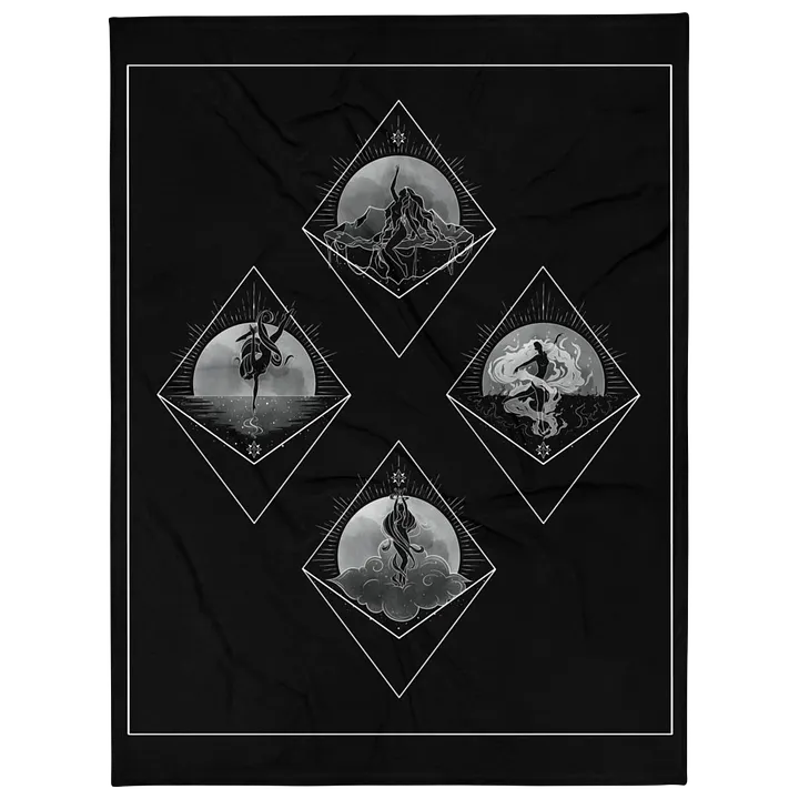 𝖉𝖎𝖛𝖎𝖓𝖊 𝖊𝖑𝖊𝖒𝖊𝖓𝖙𝖘 throw blanket product image (1)