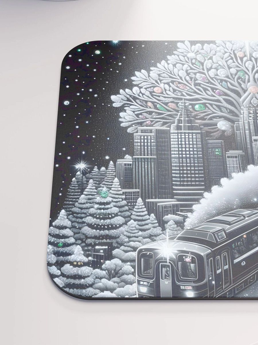 Enchanted Winter City Mouse Pad product image (6)