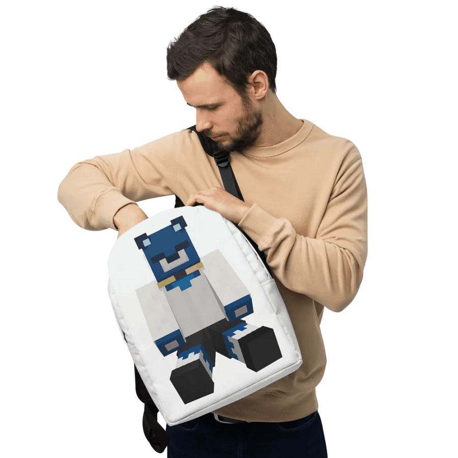 Minecraft Minimalist Backpack product image (9)