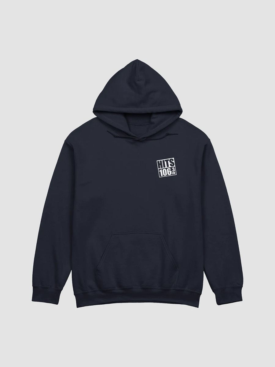 Hits 1063 White Logo Unisex Hoodie product image (1)