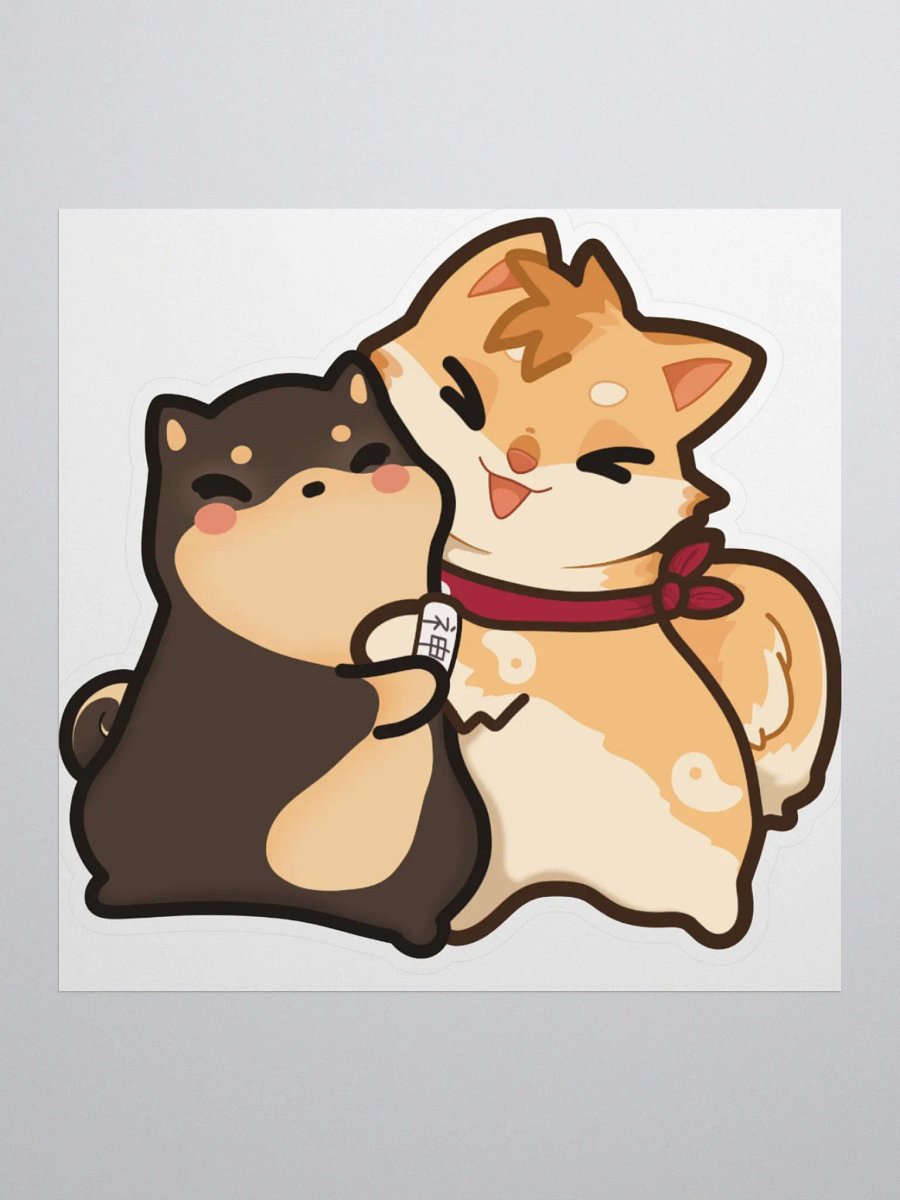 Paniku & Oda Hug Sticker product image (1)
