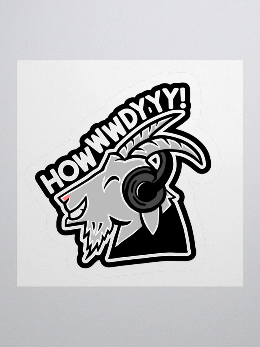 HOWDY STICKER product image (1)