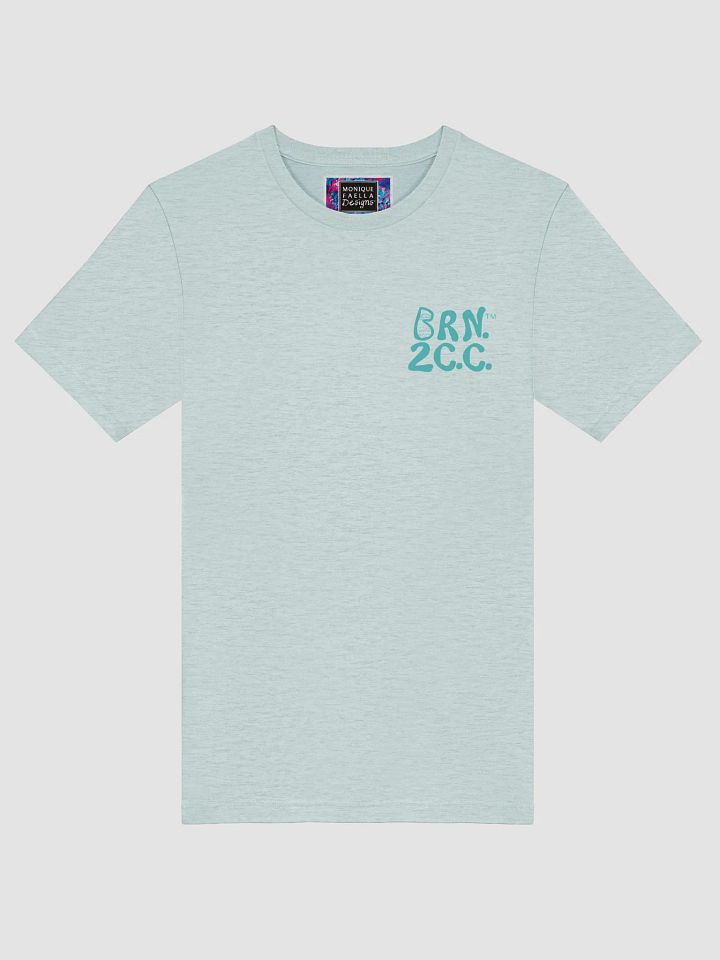 Men's | BOURNE to Cape Cod™ | Supersoft T-Shirt by Bella+Canvas | Deep Turquoise Logo on Light Neutrals product image (11)