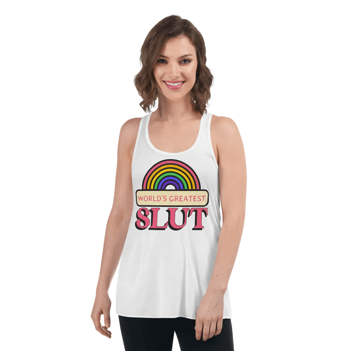 World's Greatest Slut flowy tank top product image (2)