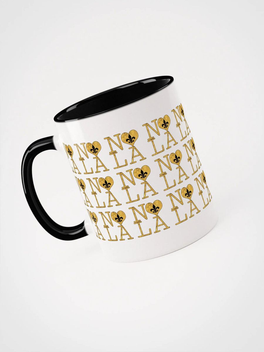 I LOVE NOLA **LEGACY COLOR MUG** (GOLD WRAP FULL INFINITY WALL) product image (3)