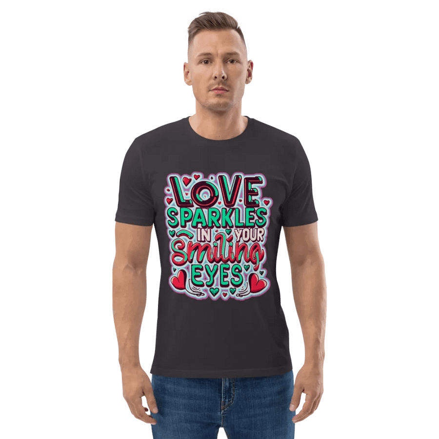 Love Sparkles in your smiling eyes T-shirt - Ver 2 product image (3)