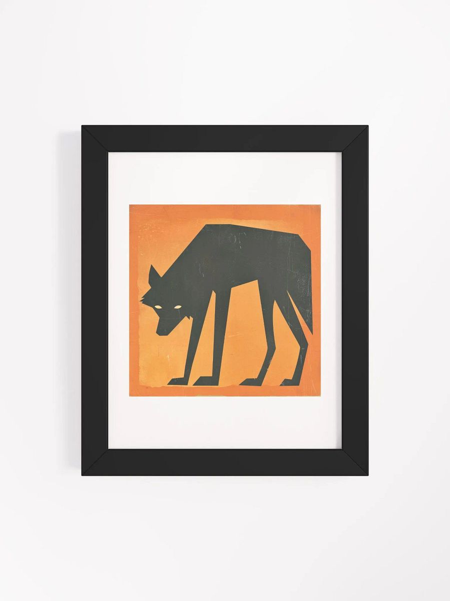 Framed Wolf Maugrim Print product image (43)