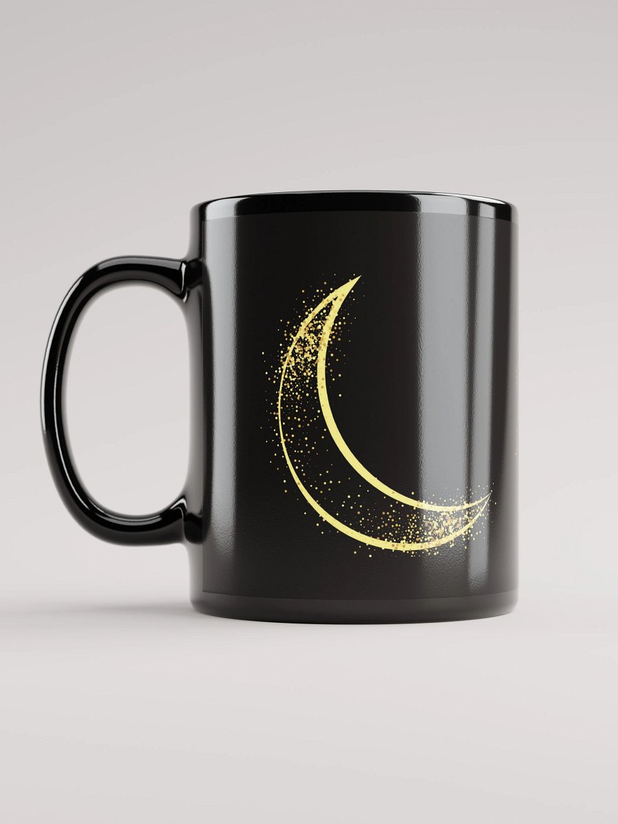 Mug Noir et Doré - Lune - Cadeau Féminin product image (6)